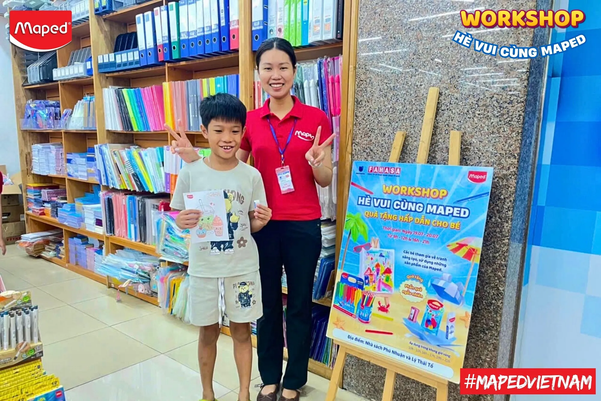 HÌnh Ảnh Được Chụp Tại Workshop "Hè Vui Cùng Maped"