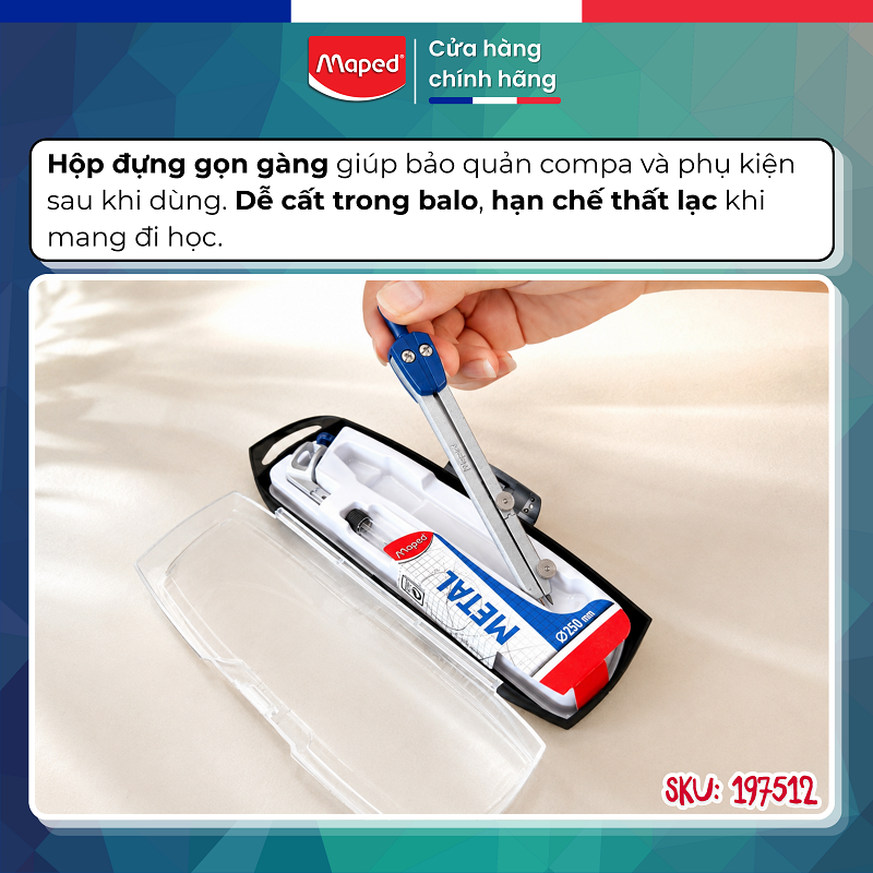 compa học sinh metal 3p 197512 maped việt nam (5)