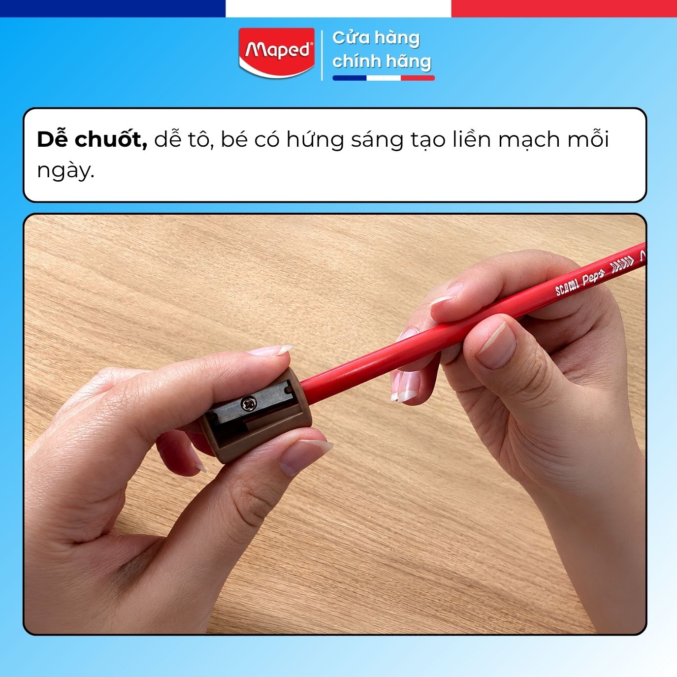 Bút Chì Màu School Peps Green 12 Màu SKU 832030 Dễ Cầm Cho Học Sinh Pháp (6)